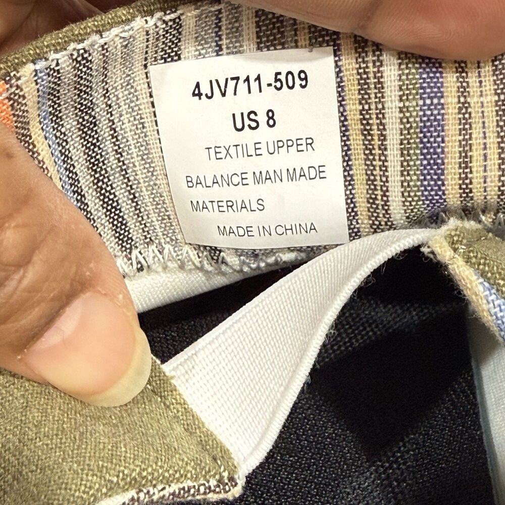 NWT Frogg Toggs Olive Green Java Sneakers Slip On Size 8 Men’s Shoes - Picture 10 of 16